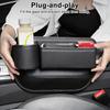 Úložný box do mezery mezi sedadly Organizér do mezery autosedačky s držákem na nápoje a na klíče od telefonu