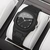 Fashion Square Dial Men Business Watches Casual Plastic Band Man Sports Wristwatches Reloj Hombre(Without Box)