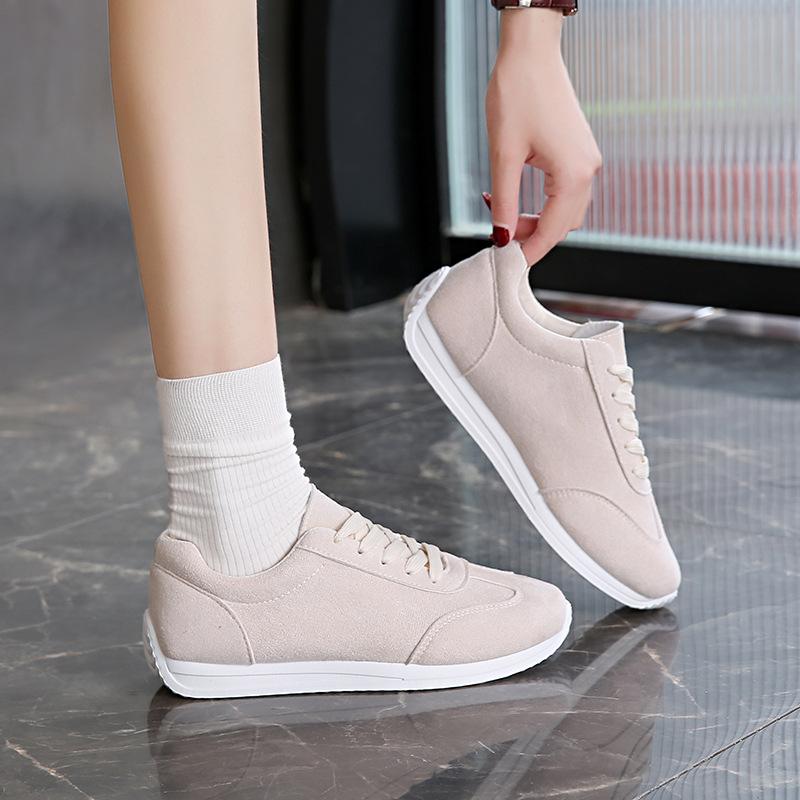 New shoes women's 2025 spring new Korean version versatile student leisure sports flat baseplate shoes Forrest Gump shoes