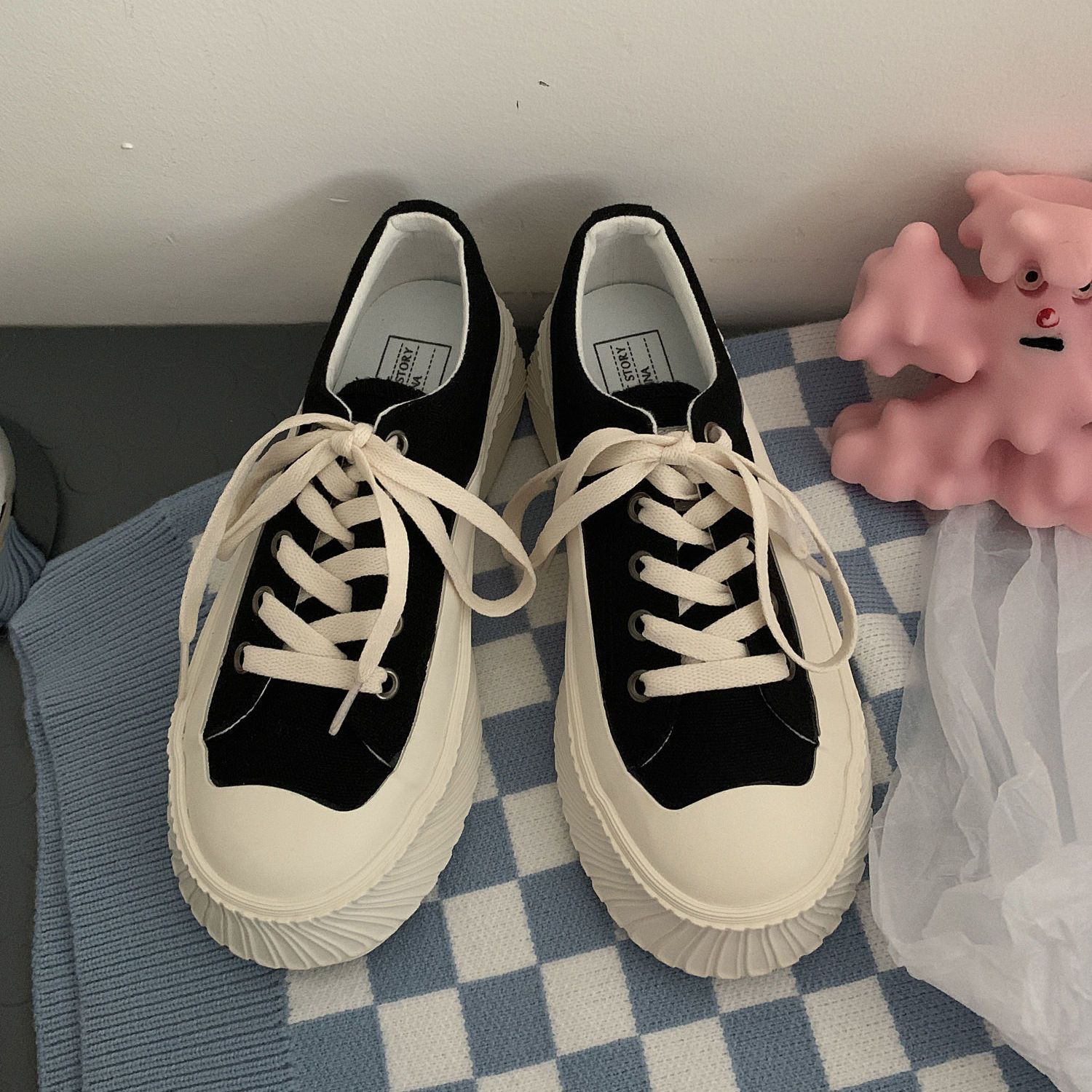 

Женская обувь Низкие высокие на платформе женские туфли черные на шнуровке роскошные стильные ценовые предложения качественные весенние предложения легкие 39 40