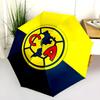 1 PC Automatic Folding Umbrella - America Football Club Pattern, Portable & Foldable Design with 8 Ribs, Christmas Birthday Gifts