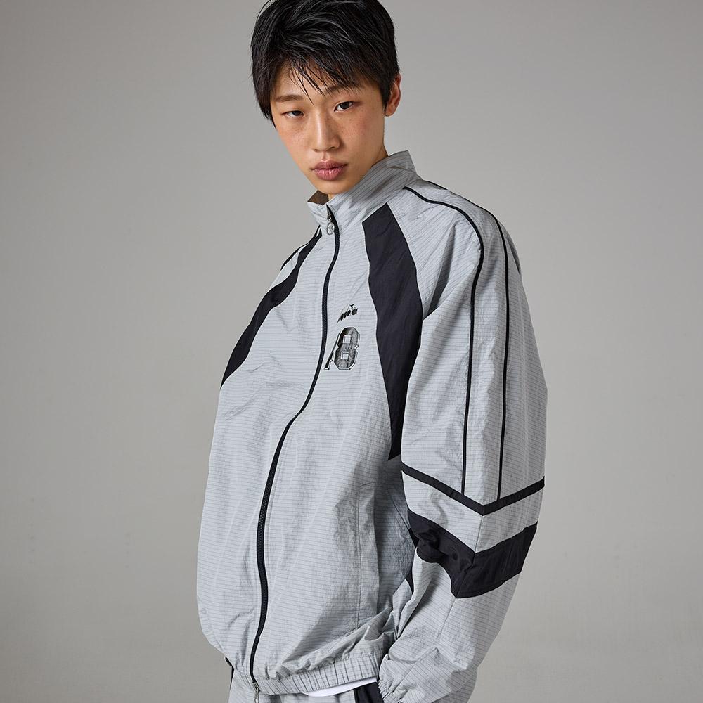 Diadora Regista Woven Jacket Grey