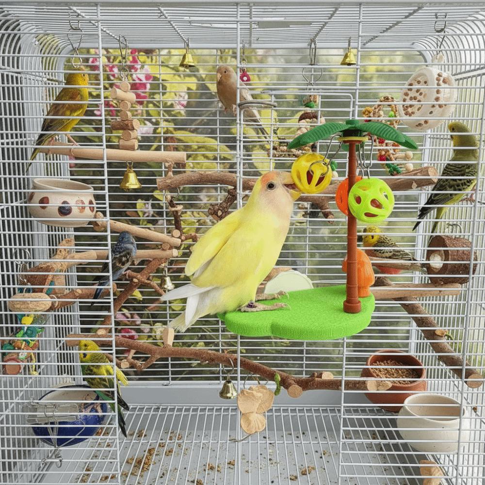 Odnímatelné tyčky na broušení drápků Odolné hračky pro papoušky Zábava pro ptáky