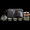 Woding Outdoor Travel Ceramic Tea Set