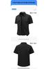Men's Short-Sleeve Outdoor Multi-Pocket Breathable Shirt