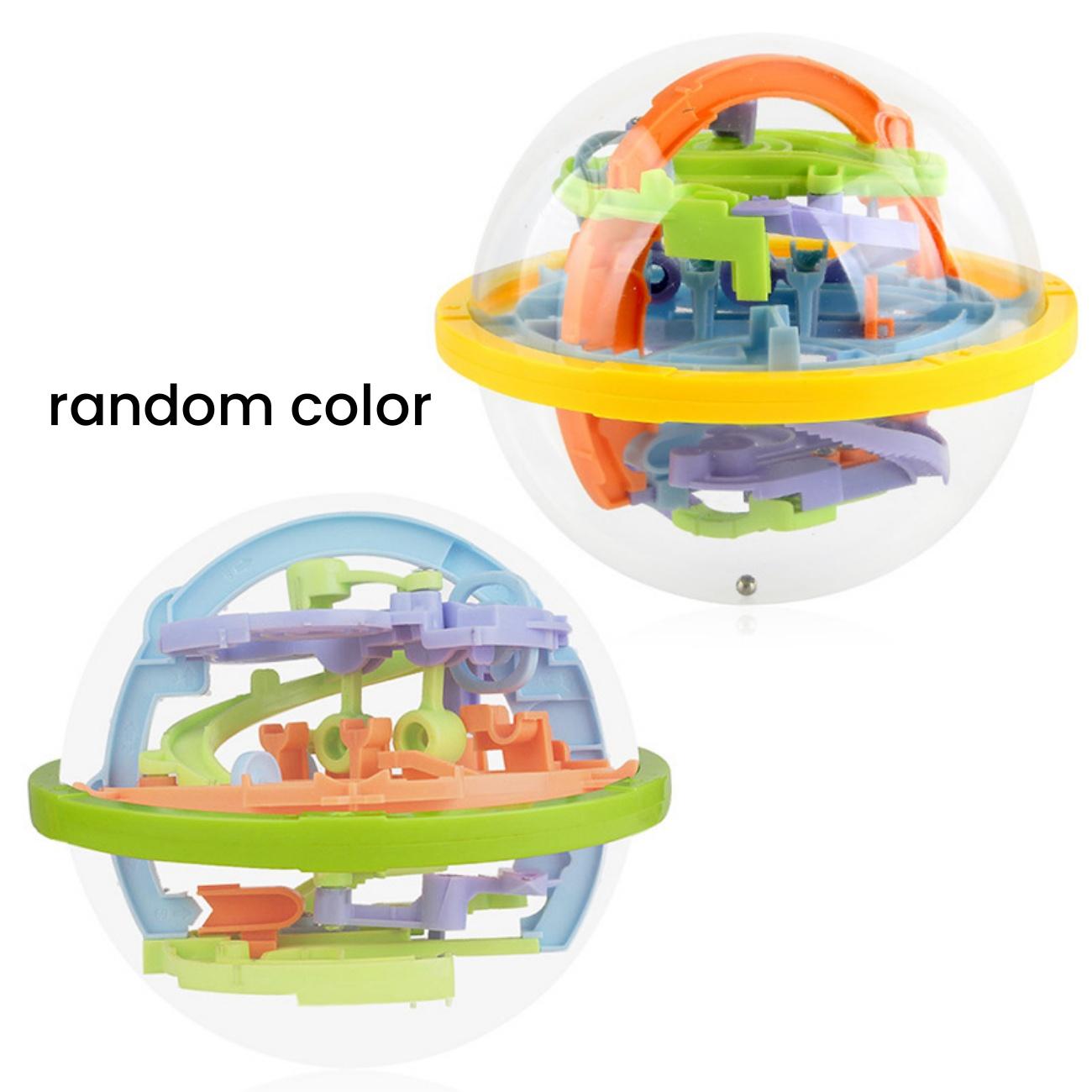 

86/100 Шаг 3D Волшебный Лабиринт Интеллект Шар Лабиринт Сфера Глобус Игрушки для Детей Обучающий Тестер для Мозга Тренировка Баланса Игрушки Подарки 86 Step