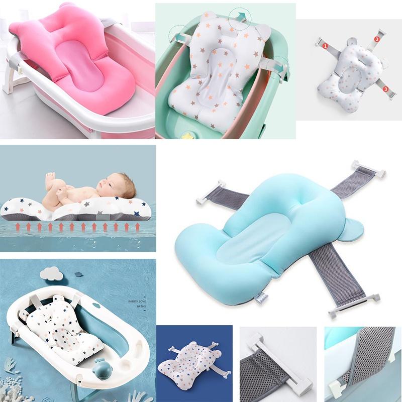 Premium Baby Bath Support Mat For Newborns With Comfortable Anti-slip Cushioning