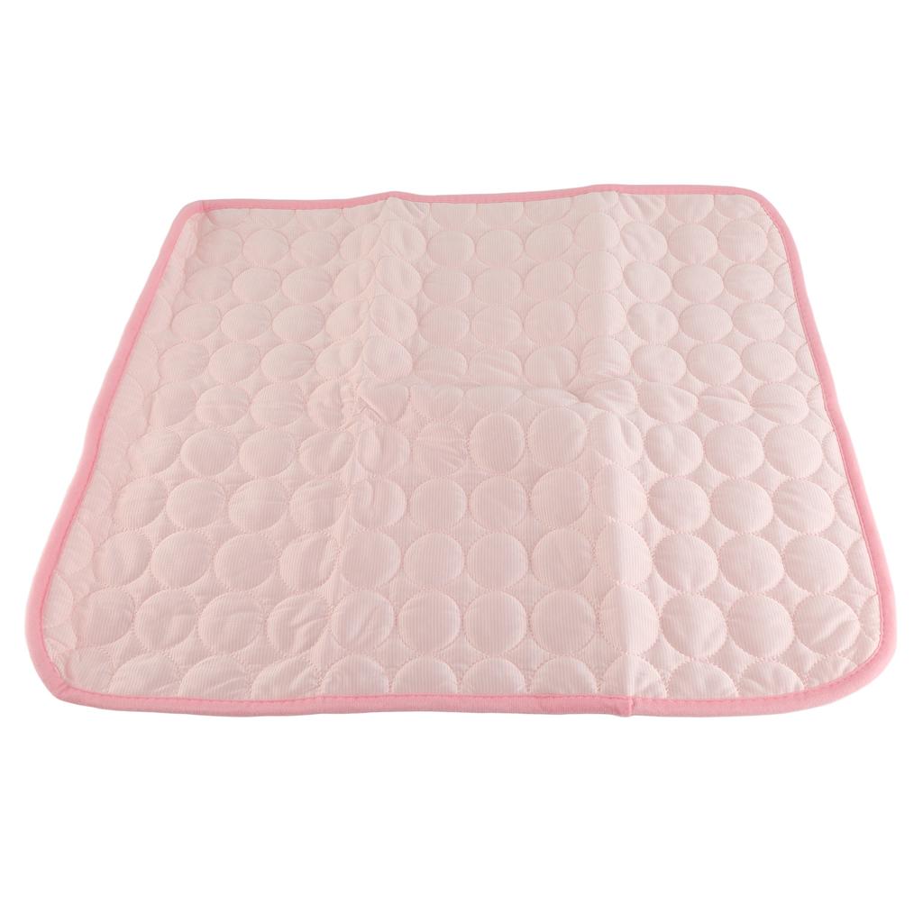 Pet Cooling Mat Breathable Soft Summer Dog Cat Sleeping Pad for Kennel Sofa Bed FloorPink XXL