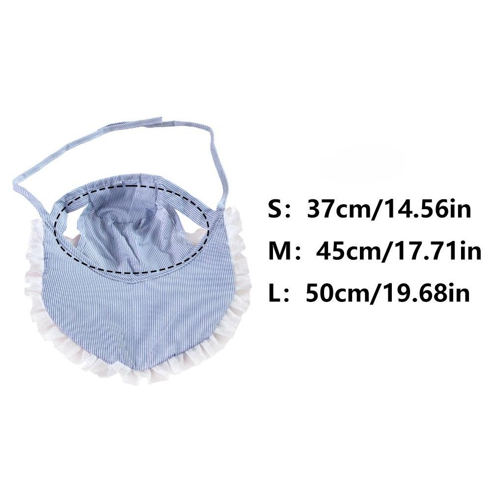 New Cat Hat Lace Princess Hat, Sunshade Pet Hat Floral Lace Dog Hat