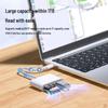 3-in-1 Multifunctional OTG Card Reader - Type-C, TF & SD Card Compatible with Mobile Phones & Computers