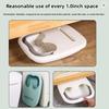 Portable Folding Foot Soak Bathtub 15L/4 Gallon Collapsible Pedicure Soaking Spa Massage Basin Tub With Lid Handle