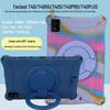 Rotatable Leather-Texture Silicone Case for Teclast T40 5G Tablet, Anti-Drop Protection