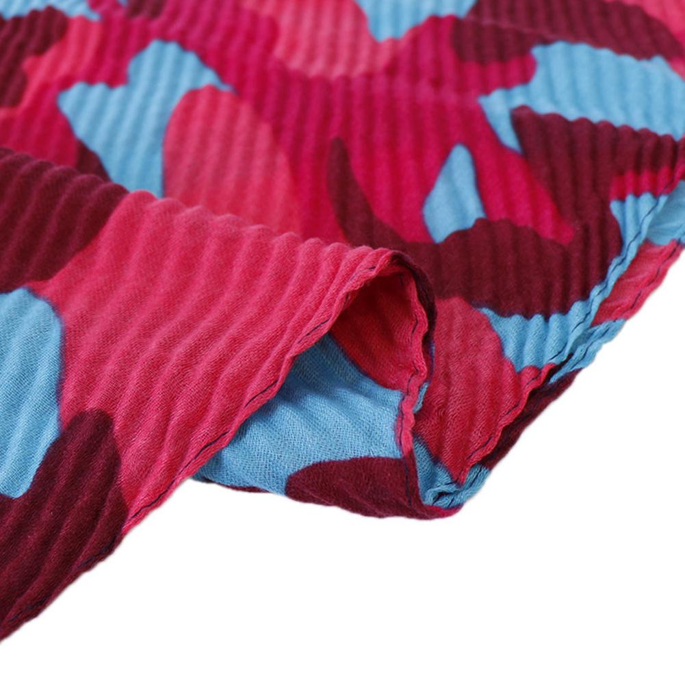 Women Fashion Camouflage All-matching Cotton Scarf