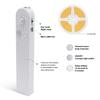 3MM 5MM 8MM COB LED Light Strip With Motion Sensor 5V 320LEDs/m Kitchen Cabinet Lamp Flexible USB/Battery Tape Warm Nature White