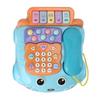 Baby Phone Toy Cartoon with Music Light Children Kids Pretend Phone Parent Child Interactive Educationcal Chinese English Bilingual Toy