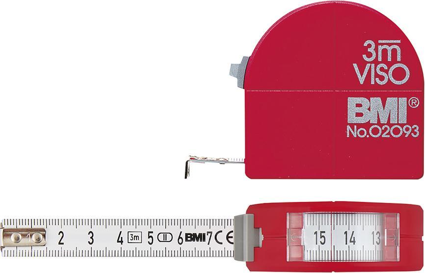 Miara Zwijana 3Mx16Mm Z Cyrklem, Metrówka Kieszonkowa Bmi