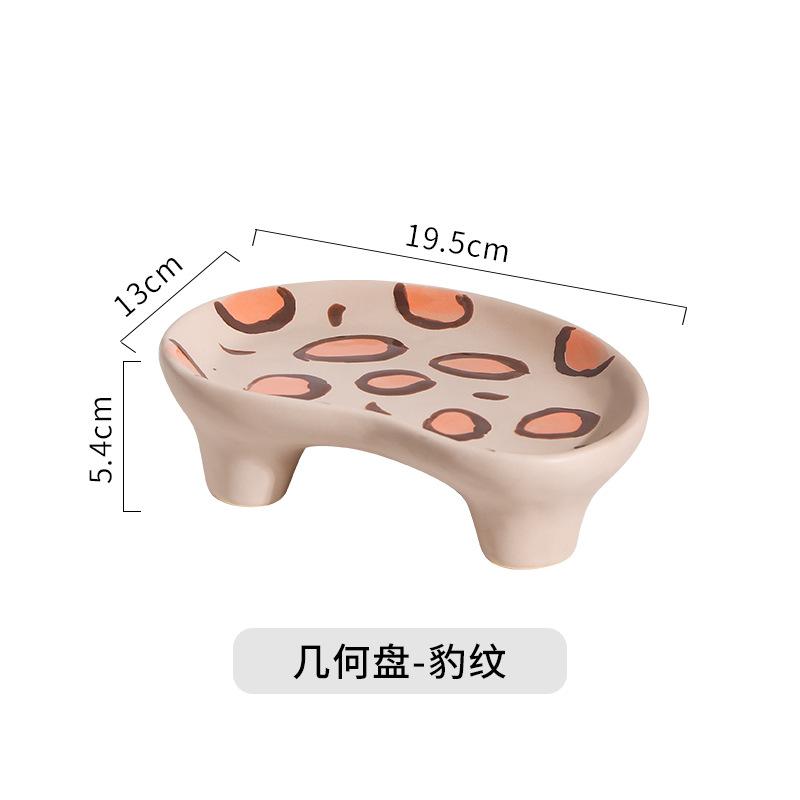 Handmade Colorful Ceramic Wine Cup Retro Dessert Ice Cream Cup Ins Style Decorative Goblet