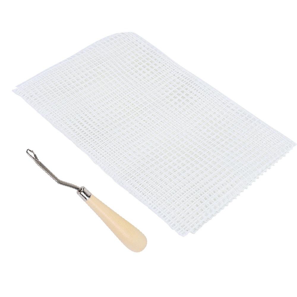 Latch Hook Included Carpet Knitting Mesh Embroidery Craft Material Crocheting Tools Household DIY