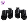 14-24 Porsche Macan Quad Sport Exhaust System with Triple Muffler Tailpipe
