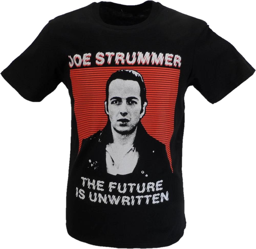 Unisexs Black Official Joe Stummer The Future Is Unwritten T Shirt S