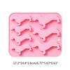 7 Cavity Sausage Dogs Silicone Mold 3D Fondant Mold DIY Cake Ornament Mold