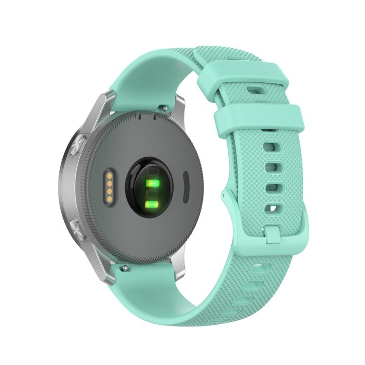 

For Garmin Silicone Smart Watch Watch Band, Size:18mm Universal(Mint Green) 18mm Universal зелений