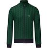 Lacoste Patterned Zip-up Sweatshirt SH1368