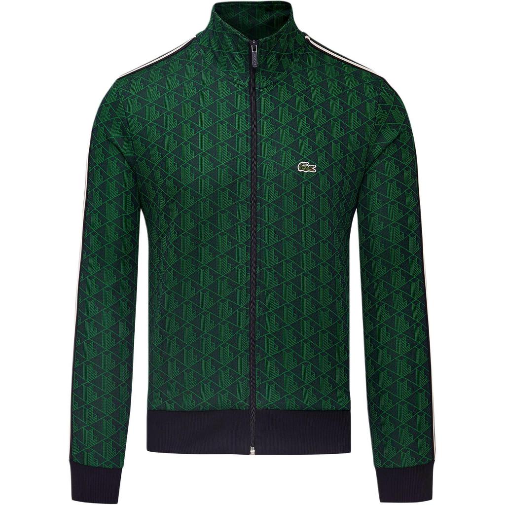Lacoste Patterned Zip-up Sweatshirt SH1368