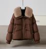 Big Fur Collar Cotton-padded Clothes Women's Winter New Fashion Wear Down Cotton-padded Jackets Trend
