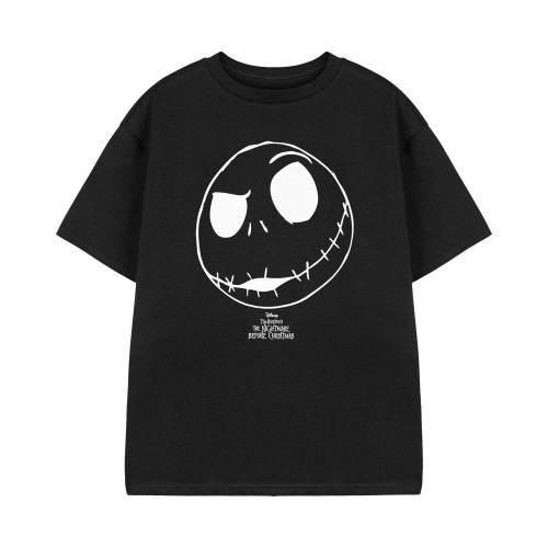 The Nightmare Before Christmas Childrens/Kids Jack Skellington Short-Sleeved T-Shirt