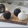 Moon Scented Candle DIY Creative Black Spherical Fragrance