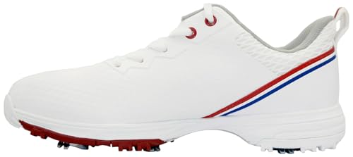 Lezax Men's USSH-5701 White, Size 25.0 cm, 4E