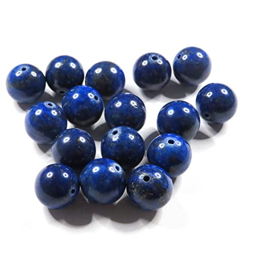 Natural Stone Beads, 5A Lapis Lazuli, Round Beads, Sold by the Gram, Power Stone [Smile Stone] (8mm, Approximately 22 Beads, Approximately 20g)