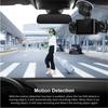 1080P 3-Kanal Drei-Wege Auto DVR Mit Drehbarer Linse Vorne Hinten Innenraum Armaturenbrett Kamera Video Recorder Nachtsicht