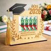 Yousheng 2026 Graduation Money Holder Wooden Tabletop Cash Stand Holder for Cash Gifts Class of 2026 Graduation Gifts for High School College