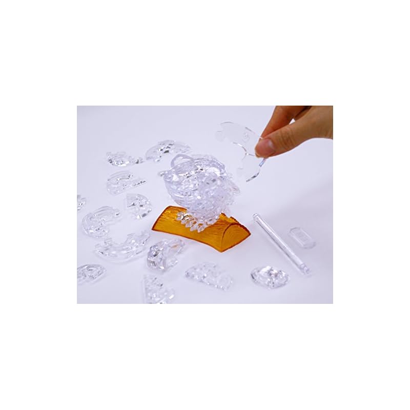 Beverly 42-Piece Crystal Puzzle Owl - Clear