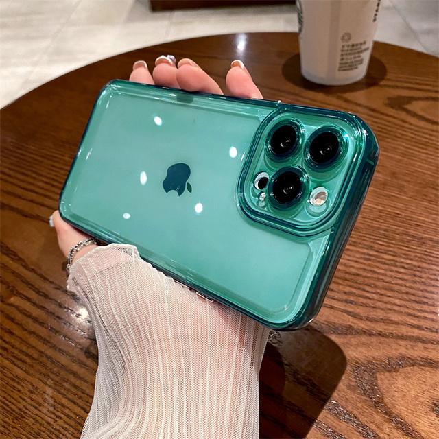 

Мягкий акриловый чехол Transaprent для Iphone 13 Pro Max 11 12 Xs Max X Xr 7 8 Plus 13pro 11, противоударный бампер, прозрачная задняя крышка For iPhone 13Pro