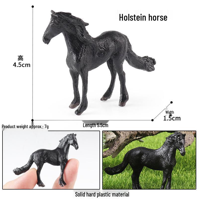 Children's Prancing Horse and Jockey Toy Set