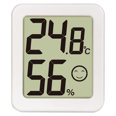 Shinwa Sokutei Digital and Environmental Checker 73244 Thermo-Hygrometer Mini, White,