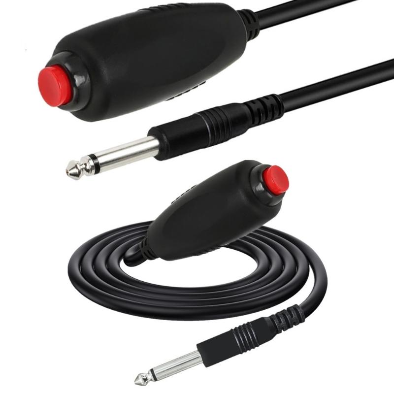 Nurse Pager Button Switching Line 6.35mm Emergency Call Button Line Replacement Emergency Cord Nurse Call Line Replacement