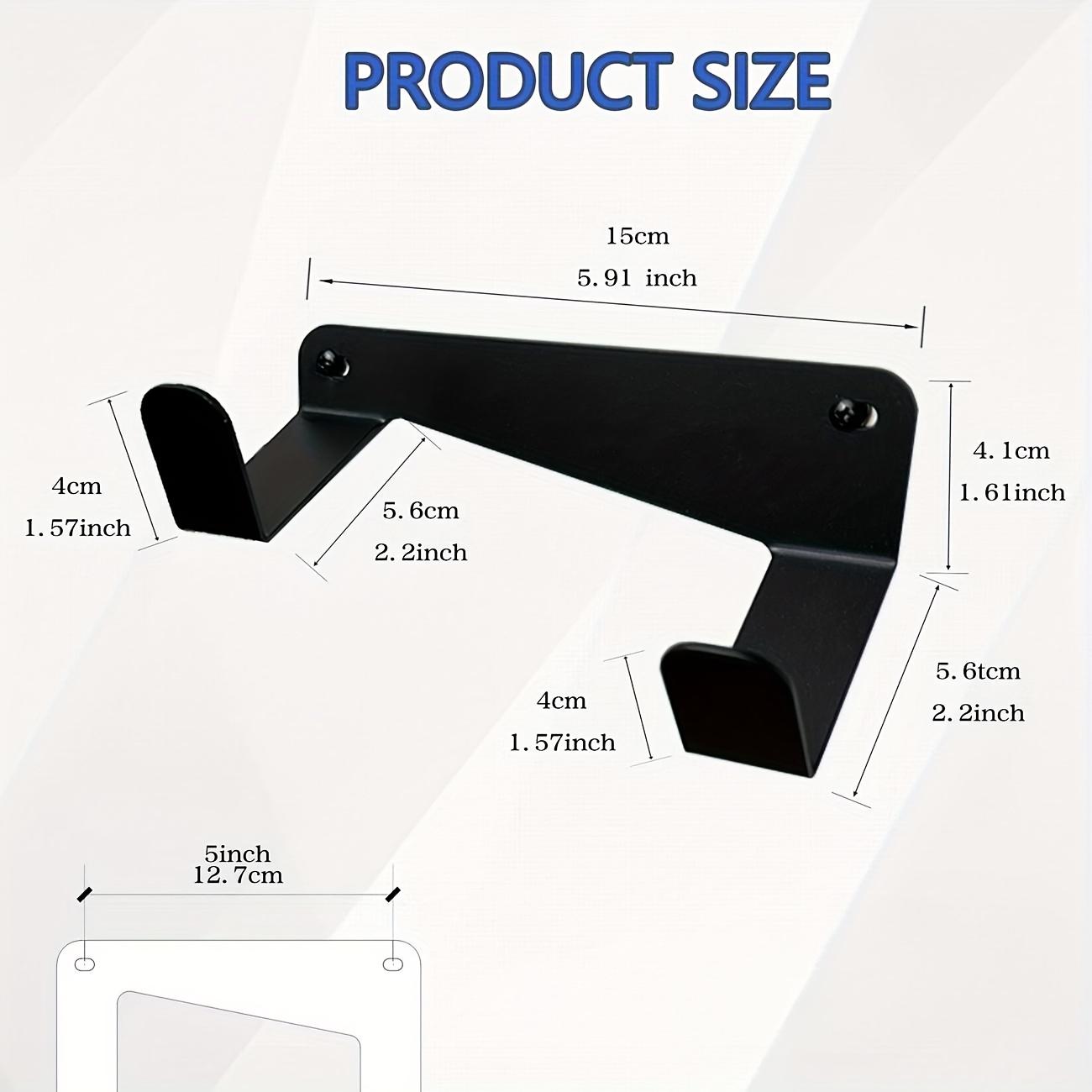 

Настенная стойка для хранения электроинструментов из железа - Компактный держатель для дрели для гаража, верстака, деревообработки, для систем с перфорированной панелью, кронштейн для электроинструмента чёрный