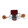 Compatible with Honda CM125 Brake Light and Chunlan Tiger Taillight Assemblies, with Rear Turn Signals.