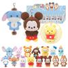 TOP TOY Disney Mickey Family [Always Together] Series Plush Charm [Assorted Box 14 Pieces] Gacha Gacha Blind Box Figure Plastic Model Premium Toy