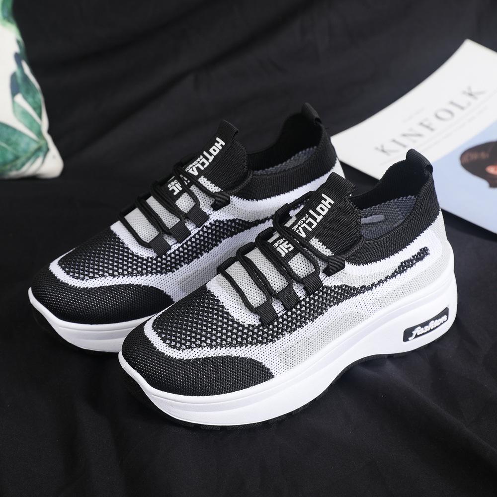 

Весенние и летние новинки повседневная обувь из сетчатой ткани женская обувь дышащие и легкие кроссовки легкие сетчатые туфли с мягкой подошвой носки обувь 41
