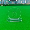 Billiard Rod Trainer Billiard Stroke Exerciser Transparent 1/5 Holes Pool Cue Stroke Training Device Billiards Accessories