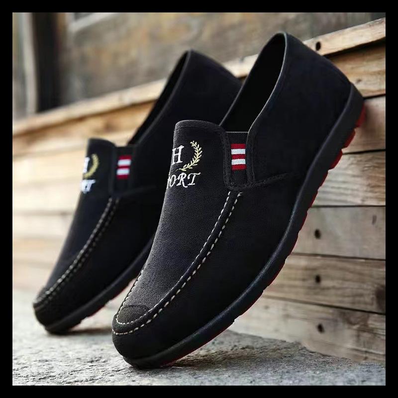 

Дышащая тканевая обувь Пекинская подошва из говяжьих сухожилий мягкая, старая, нескользящая и легкая: износостойкая рабочая обувь парусиновые туфли удобные мужские 39