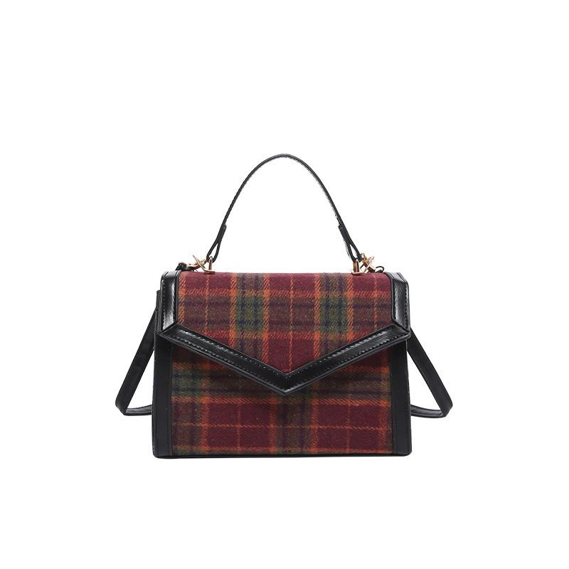 Crossbody Bag Small Square Bag Women 2025 New Korean Autumn Niche Design Texture Trend Shoulder Bag Diagonal Span Bag