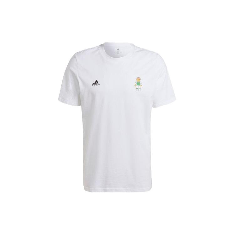 adidas X LEGO Soccer Jerseys Men's White Moderate Straight Fit HA0923-