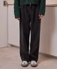 BELLOL Double-Tuck Wide Denim Black