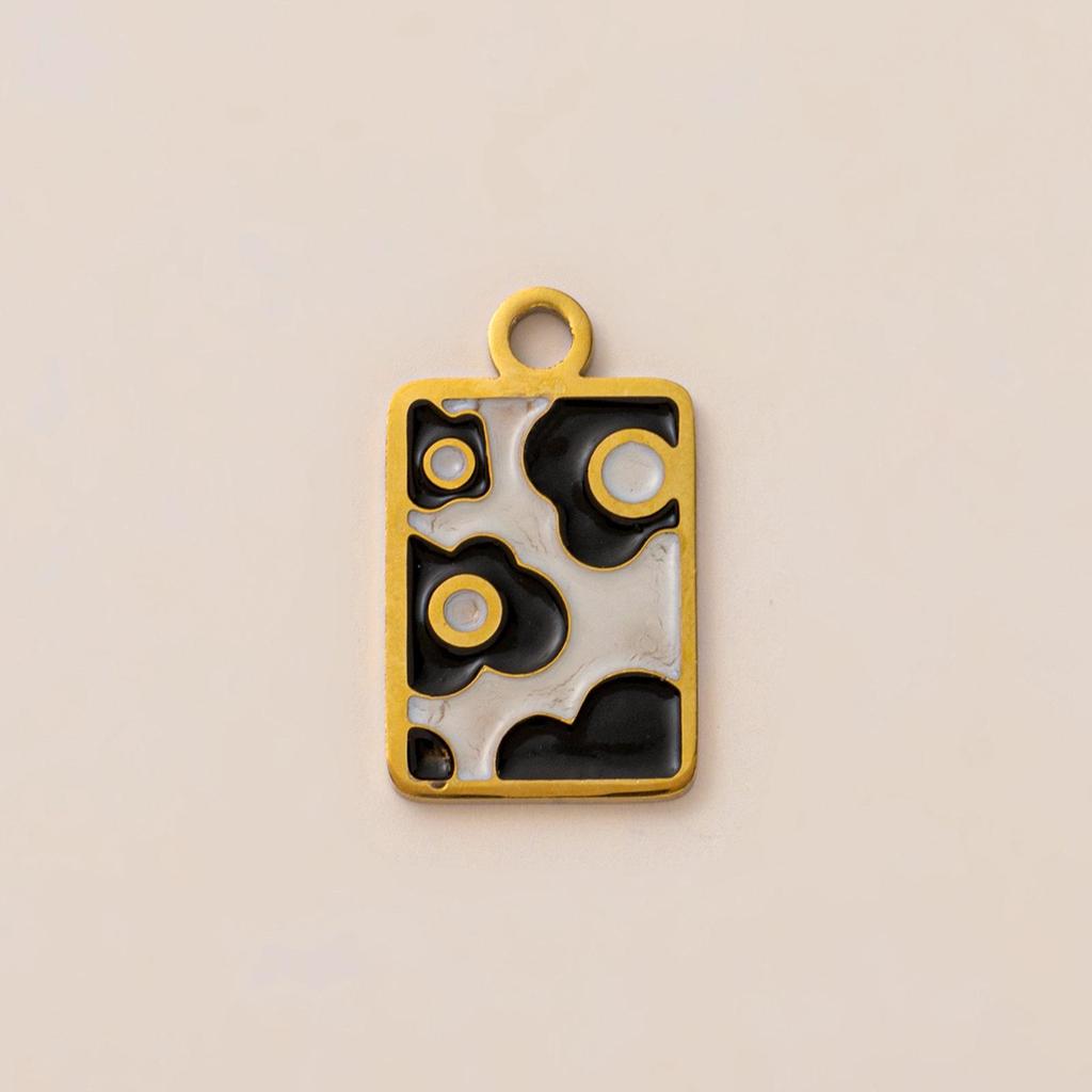 18K Gold-Plated Stainless Steel Seashell, Star, and Turtle Pendants – Trendy European & American Style Jewelry.
